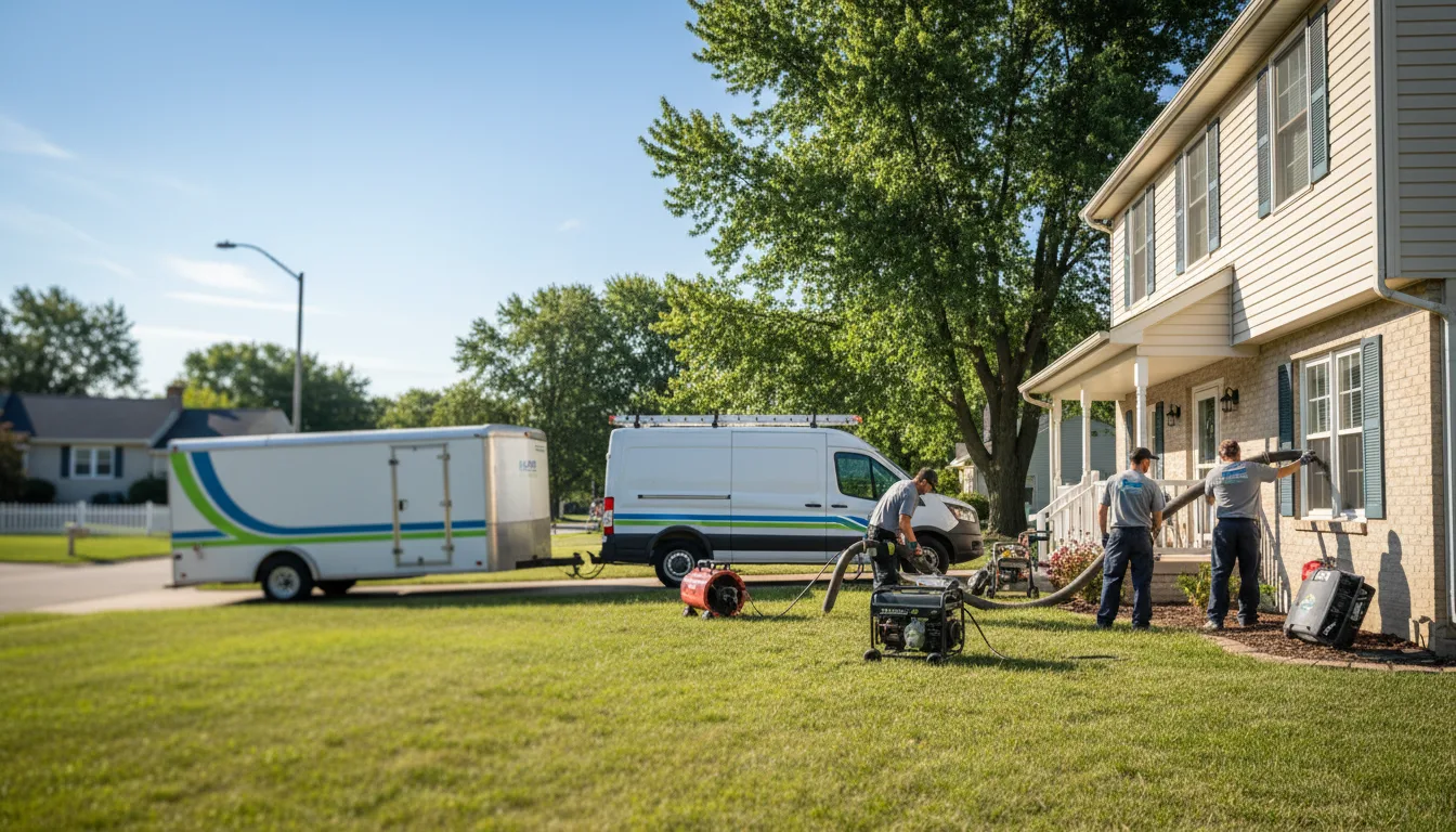Flooded Basement Restoration And Cleanup With Repair in Spalding, NE near me